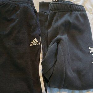 Boys 10/12 pants--Adidas and Hurley